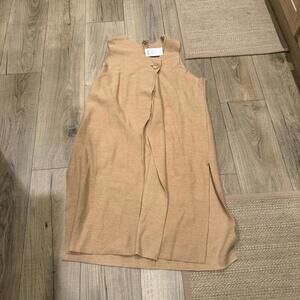 Chico's Women's Wool Sleeveless Sweater Carigan, Size 3X NWT